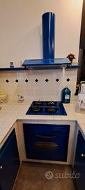 gas cappa forno rex blu elettrodomestici 