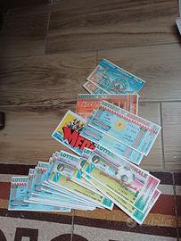 Biglietti lotteria Italia anni 90
