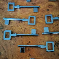 Chiavi grezze ottone cromato