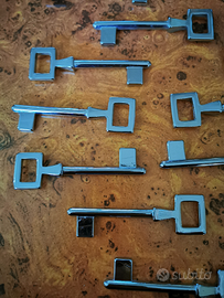 Chiavi grezze ottone cromato