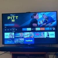 SMART TV 42” Samsung+fire tv4kAmazonstick +Yamaha