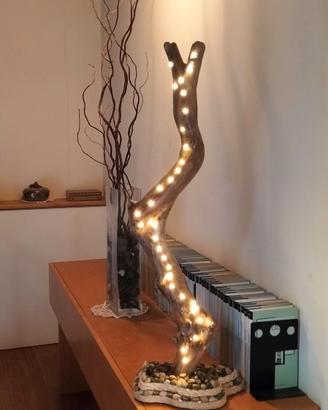 Lampada Spirale Led artigianale