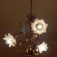 Lampadario+2 abatjour