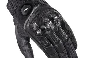LS2 GUANTO ATOM BLACK TRAFORATO
