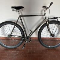 Bici uomo fixed gear scatto fisso contropedale