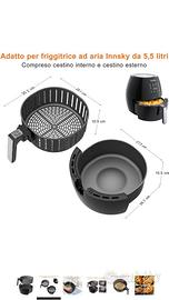 Cestello di ricambio per friggitrice ad aria Innsk