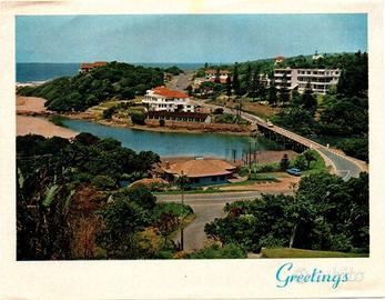 Cartolina di Ramsgate South Coast Natal Sud Africa