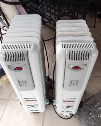 Radiatori elettrici ad olio De Longhi