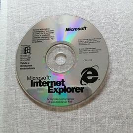 Cd Microsoft internet Explorer senza codice