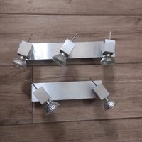 2  FARETTI in acciaio