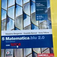 matematica, blu Zanichelli volumi 3-4-5
