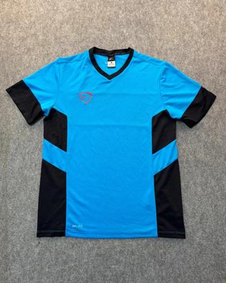 T-shirt sportiva Nike calcio Azzurra L