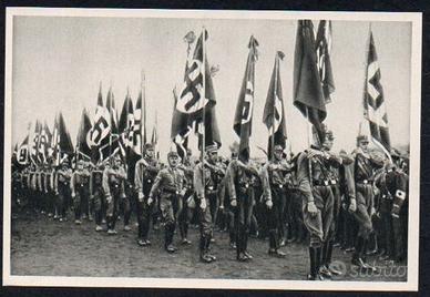 FOTO SA MARCIA COBURGO GERMANIA 3°REICH NSDAP WW2