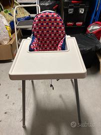 Seggiolone Ikea con imbottitura