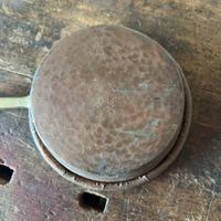 Casseruola antica in rame martellato - primi 1900