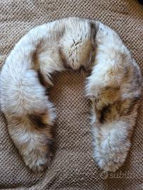 Lotto 4 colli/stole vintage in vera pelliccia