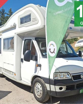 CAMPER ARCA DUCATO MANSARDATO 7 POSTI DINETTE LETT