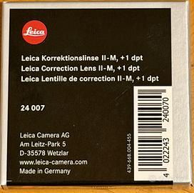 Leica lente correttiva II M +1 Diottria