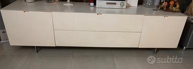 Mobile a colonna bianco-Stile Classico con 2 ante