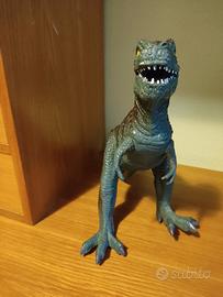 t-rex giocattolo di gomma dura 