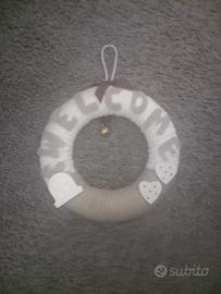 Ghirlandina dietroporta artigianale