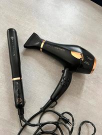 Phon e piastra capelli  Imetec