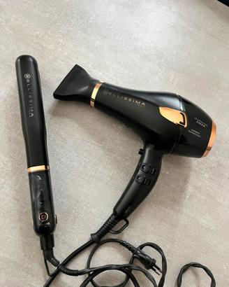Phon e piastra capelli  Imetec
