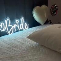 Scritta led x sposa