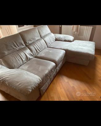 Divano Letto Poltrone Sofà con maxi penisola