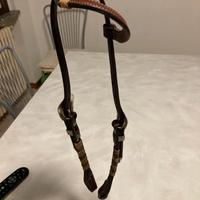 Testiera equitazione con argenti