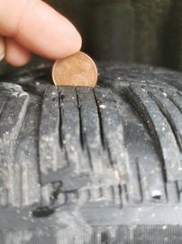 gomme termiche su cerchi x Audi a4