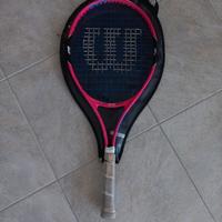 Racchetta da tennis winsor burn junior 25 rosa
