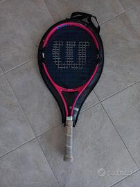Racchetta da tennis winsor burn junior 25 rosa