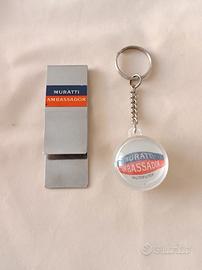 GADGET PORTACHIAVI+FERMASOLDI MURATTI AMBASSADOR