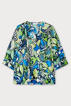 Blusa in raso Fiorella Rubino 