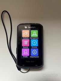 Bryton Rider 860 GPS Ciclocomputer Touch