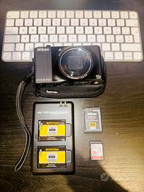Nicon Coolpix S8000 + accessori