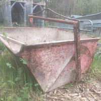 cesta calcinacci per gru