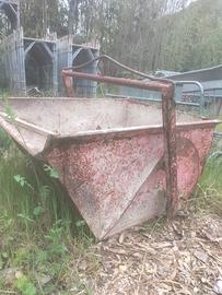 cesta calcinacci per gru