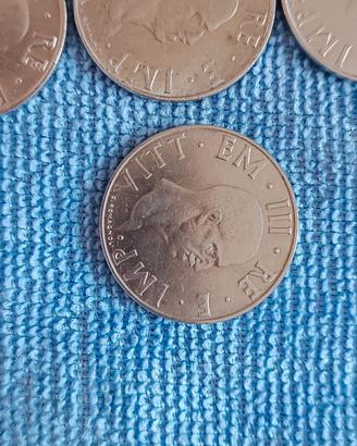 Lotto di 31 monete antiche 2 Lire 