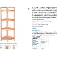 Scaffale bamboo