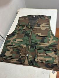 Gilet caccia pesca Nuovo xxl