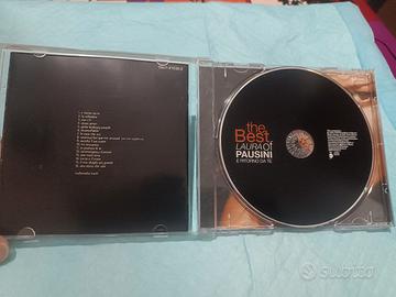 CD audio Laura Pausini The best of e ritorno da 
