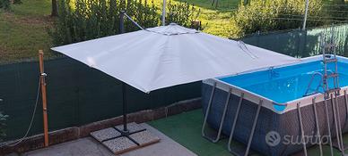 ombrellone giardino naterial Aura  