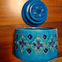 Vaso 3/8 Rimini Blu di Aldo Londi -Bitossi anni 60