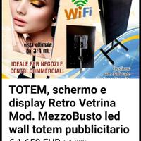 Totem  schermo a led