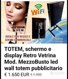 Totem  schermo a led