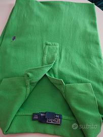 Polo Ralph Lauren ,uomo, m\m,verde,tg xxl tall