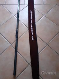 Canna top Suprema strong 8mt bolo Mitchell nuova