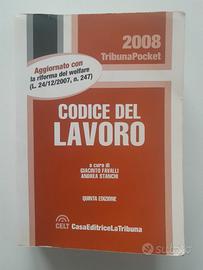 Codice del Lavoro Ed.La Tribuna.Diritto Del Lavoro